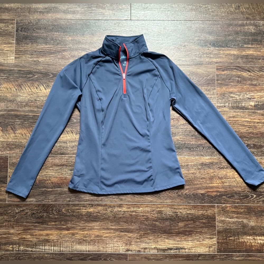 Johnnie-O Blue Tech Pullover Shirt Xs